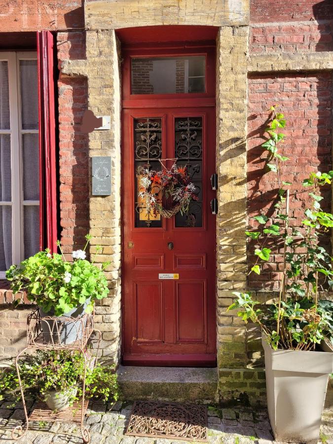 Ferienwohnung My Little Garden -Parking Gratuit 500M -Coeur Historique -La Clef De Honfleur Exterior foto