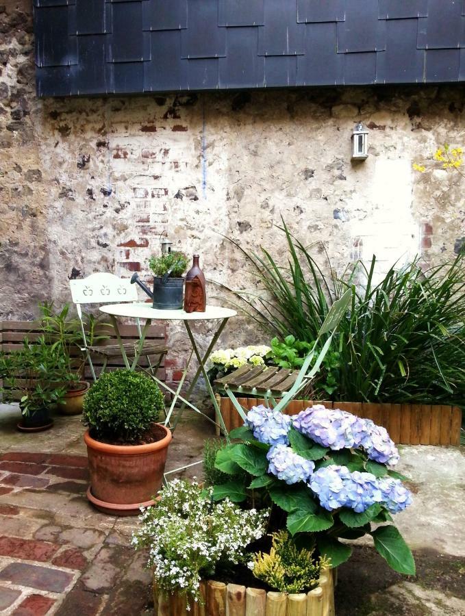 Ferienwohnung My Little Garden -Parking Gratuit 500M -Coeur Historique -La Clef De Honfleur Exterior foto